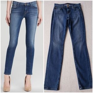 J BRAND Premium 811 Mid-rise Denim Skinny Leg Jean Size 24